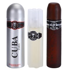 Cuba Black EDT kinkekomplekt meestele 100 ml hind ja info | Meeste parfüümid | kaup24.ee
