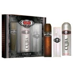 Cuba Black EDT kinkekomplekt meestele 100 ml hind ja info | Meeste parfüümid | kaup24.ee