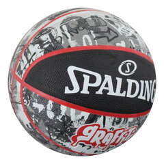 Korvpall Spalding Graffity, suurus 7, must/punane hind ja info | Korvpallid | kaup24.ee