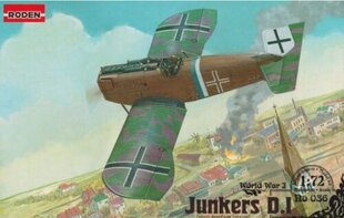 Liimimismudel Roden 036 Junkers D.I late 1/72 hind ja info | Liimitavad mudelid | kaup24.ee