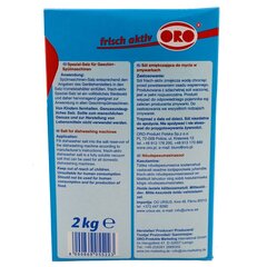 Nõudepesumasina sool Oro 2 kg hind ja info | Nõudepesuvahendid | kaup24.ee