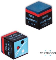 Blue Diamond Billiard Pool Cue kriit koos Certilogo kaitsega hind ja info | Piljard | kaup24.ee