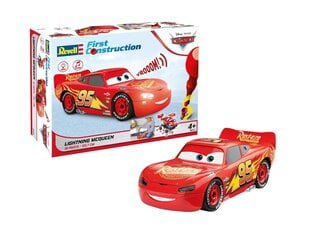 Revell mudelikomplekt- First Construction Lightning McQueen Disney Cars Auto with Light&Sound, 1/20, 00920 hind ja info | Kokkupandavad mänguasjad | kaup24.ee