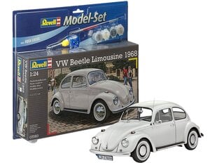 Revell mudelikomplekt - VW Beetle Limousine 1968 mudeli komplekt, 1/24, 67083 hind ja info | Kokkupandavad mänguasjad | kaup24.ee