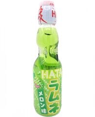 Jaapani jook Ramune Melon Soda 200ml hind ja info | Külmad joogid | kaup24.ee