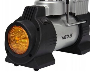 Autokompressor YATO LED lambiga 12V / 180W hind ja info | Kompressorid | kaup24.ee