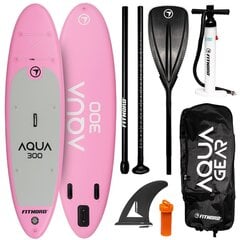 SUP-laud FitNord Aqua 300, roosa hind ja info | Veesport | kaup24.ee