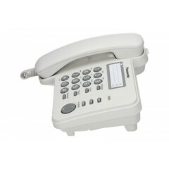Panasonic KX-TS520, valge hind ja info | Lauatelefonid | kaup24.ee