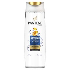 Kohevust andev šampoon Pantene Micellar Water 400 ml hind ja info | Šampoonid | kaup24.ee