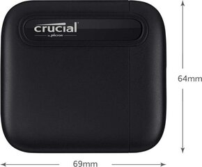 Crucial CT1000X6SSD9 hind ja info | Sisemised kõvakettad (HDD, SSD, Hybrid) | kaup24.ee