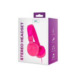 Setty juhtmega kõrvaklapid roosad hind ja info | Kõrvaklapid | kaup24.ee