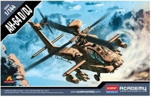 Liimitav mudel Academy 12625 AH-64D/DJ 1/144 hind ja info | Liimitavad mudelid | kaup24.ee