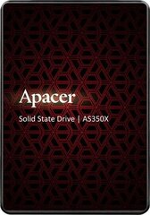 Sisemine SSD 256GB Apacer AS350X 2,5" Sata3 (AP256GAS350XR-1) hind ja info | Sisemised kõvakettad (HDD, SSD, Hybrid) | kaup24.ee