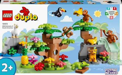 10973 LEGO® DUPLO Lõuna-Ameerika metsloomad hind ja info | Kokkupandavad mänguasjad | kaup24.ee
