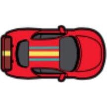 Crocs™ Crocs Red Racecar G0881400-MU 184417 hind ja info | Laste kummijalatsid | kaup24.ee