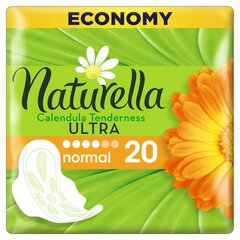 Hügieenisidemed Naturella Ultra Normal Calendula 20 tk hind ja info | Tampoonid, hügieenisidemed, pesukaitsmed | kaup24.ee