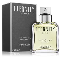 Tualettvesi Calvin Klein Eternity for Men EDT meestele 100 ml hind ja info | Meeste parfüümid | kaup24.ee