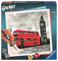 Ravensburger Polska Pilt CreArt London hind ja info | Värviraamatud | kaup24.ee