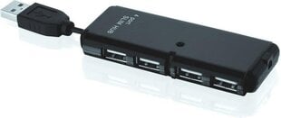 USB jaotur iBOX, 4 porti hind ja info | USB jagajad, adapterid | kaup24.ee