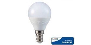 5.5W LED pirn V-TAC, P45, E14, 3000K LED SAMSUNG diood hind ja info | Lambipirnid, lambid | kaup24.ee