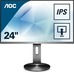 AOC 2490PXQU/BT hind ja info | Monitorid | kaup24.ee