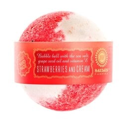 Vannipall Strawberries with cream Saules Fabrika, 145 g hind ja info | Dušigeelid, õlid | kaup24.ee