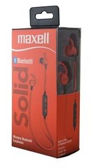 Juhtmeta kõrvaklapid Maxell EB-BT100, punane hind ja info | Kõrvaklapid | kaup24.ee