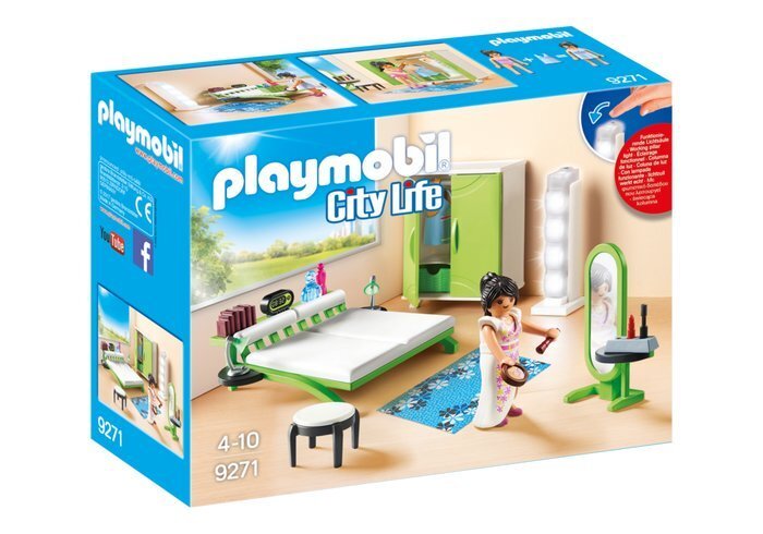 9271 PLAYMOBIL® City Life Magamistuba hind ja info | Kokkupandavad mänguasjad | kaup24.ee