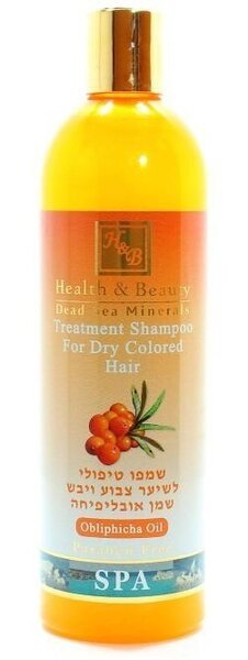 Šampoon värvitud ja kuivadele juustele Health & Beauty 400 ml