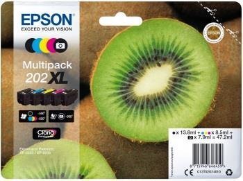 EPSON Multipack 5-farbig 202XL Kiwi