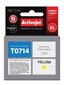 Tindiprinteri kassett ActiveJet Epson T0714 kollane