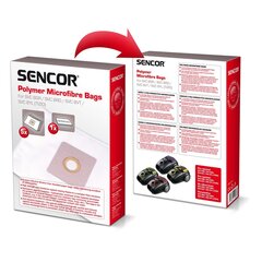 Tolmukott SVC8 (5tk +1 mikrofilter) Sencor 40029285 hind ja info | Tolmuimejate lisatarvikud | kaup24.ee