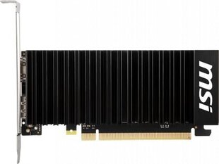 MSI GeForce GT 1030 2GHD4 LP OC 2GB DDR4 64bit HDMI+DP PCIe 3.0 (GT 1030 2GHD4 LP OC) hind ja info | Videokaardid (GPU) | kaup24.ee