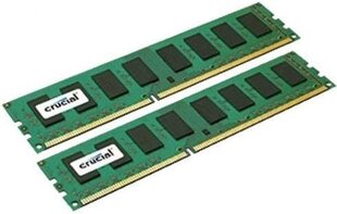 Crucial DDR3L, 16GB(8GBx2), 1600MHz, C11 (CT2K102464BD160B) hind ja info | Operatiivmälu (RAM) | kaup24.ee