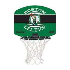 Minikorvpallilaud Spalding NBA Boston Celtics 77-651Z hind ja info | Korvpallilauad | kaup24.ee
