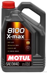 Õli Motul 8100 X-MAX 0W40 5L hind ja info | Mootoriõlid | kaup24.ee