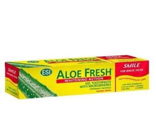 Valgendav hambapasta tundlikele hammastele ESI Aloe Smile 100 ml hind ja info | Suuhügieen | kaup24.ee