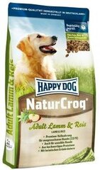 HAPPY DOG NATURCROQ LAMB AND RICE hind ja info | Kuivtoit koertele | kaup24.ee
