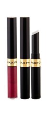 Komplekt Max Factor Lipfinity 390 All Day Seductive: huulepulk 2.3 ml + huulepalsam 1.9 g hind ja info | Huulepulgad, -läiked, -palsamid, vaseliin | kaup24.ee
