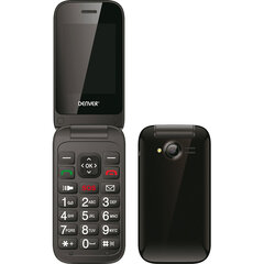 Mobiiltelefon Denver BAS-24200M, Must hind ja info | Mobiiltelefonid | kaup24.ee