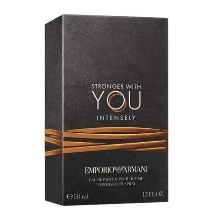 Parfüümvesi Emporio Armani Stronger With You Intensely EDP meestele 50 ml hind ja info | Meeste parfüümid | kaup24.ee