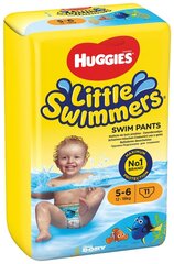 Mähkmed HUGGIES Little Swimmers Medium, 5-6 suurus, 11tk. hind ja info | Mähkmed | kaup24.ee