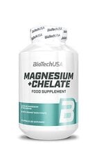 Toidulisand BioTech USA Magnesium + Chelate 60 kaps. hind ja info | Vitamiinid | kaup24.ee