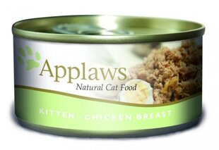 Applaws Kitten Chicken, 70 g hind ja info | Konservid kassidele | kaup24.ee
