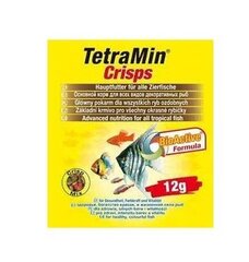 TetraMin Crisps 12g, sööt kõikidele kaladele hind ja info | Toit kaladele | kaup24.ee