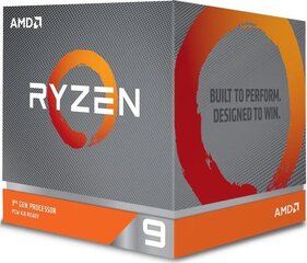 AMD Ryzen 9 3900X, 3.8GHz, 64MB hind ja info | Protsessorid (CPU) | kaup24.ee