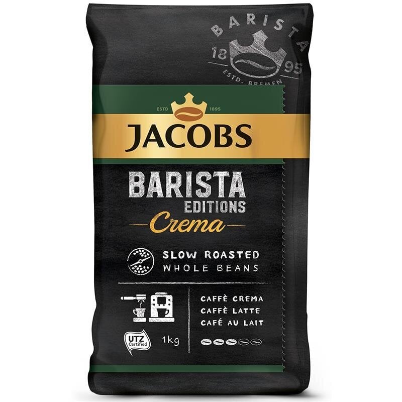 Kohvioad JACOBS BARISTA CREMA, 1kg Hind | Kaup24.ee