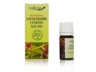 Sandlipuu eeterlik õli Saflora 10ml hind ja info | Eeterlikud ja kosmeetilised õlid | kaup24.ee