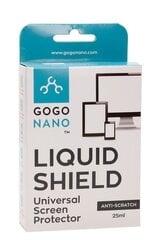 Universaalne ekraani kaitsevahend GoGoNano™ Liquid Shield 25ml hind ja info | Puhastusvahendid | kaup24.ee