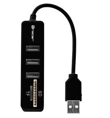Mälukaardilugeja Tracer All-In-One CH4+ HUB USB 2.0 hind ja info | USB jagajad, adapterid | kaup24.ee